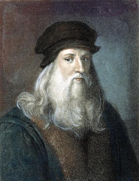 D'Vinci no século XVI.