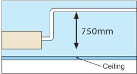 Ampla faixa de capacidade. A capacidade varia de (24.200 Btu/h ~ 136.520 Btu/h) 7.1 kw a 45.0 kw, totalizando onze modelos.