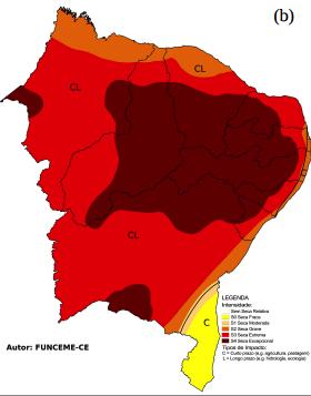 seca na região.