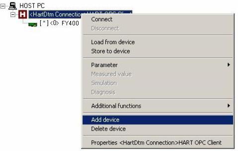 FY400DTM Pré Requisitos Instalação O usuário já deve estar familiarizado com o uso de um frame application FDT (Field Device Tool).