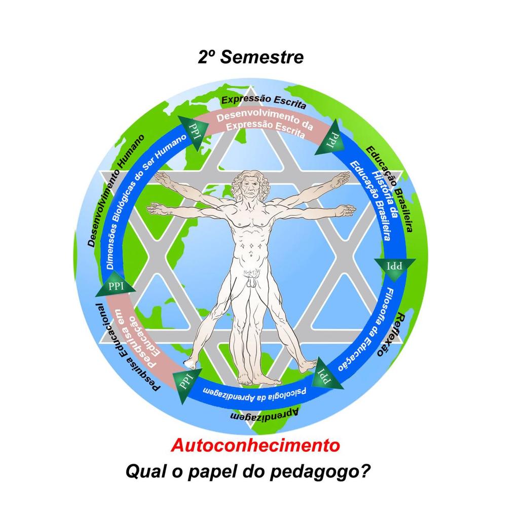 2º Semestre Aprofunda-se o estudo das disciplinas iniciado no 1º semestre, através dos fundamentos da educação.