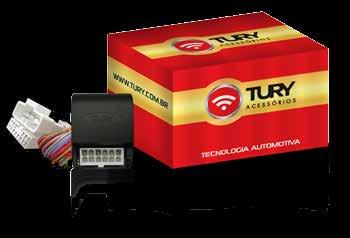 LINHA DE MENTO Os módulos da LINHA DE da TURY são dedicados para realizar a automação de sistemas originais (OEM) ou de kits de travas elétricas que tenham sido instalados nos veículos.
