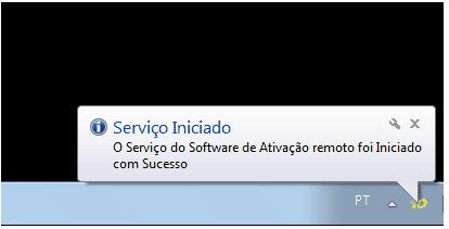 Instalação do Software de Ativação Com a nova versão do Software de Ativação há a possibilidade de conectar-se a um servidor e