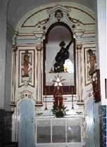 João Baptista é uma escultura de madeira do séc. XVIII, pintada e estofada conforme a época, não é a primitiva.
