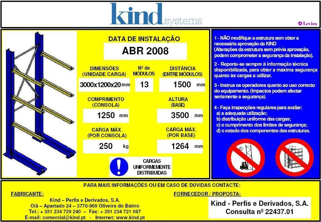 Placa de segurança Estas placas fornecem informação técnica sobre a instalação. Estas são colocadas em zonas visíveis nos extremos dos módulos.