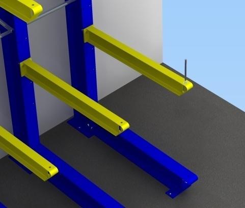 O sistema de fixação das consolas às bases é feito à custa de parafusos.