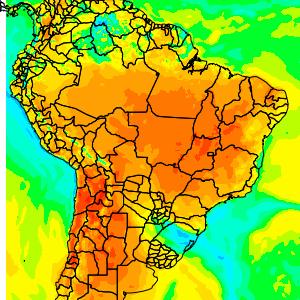 de dias 0 1 2 3 4 5 10 15 30 40 60 90 120 >120 Mapa de umidade relativa mínima observada em