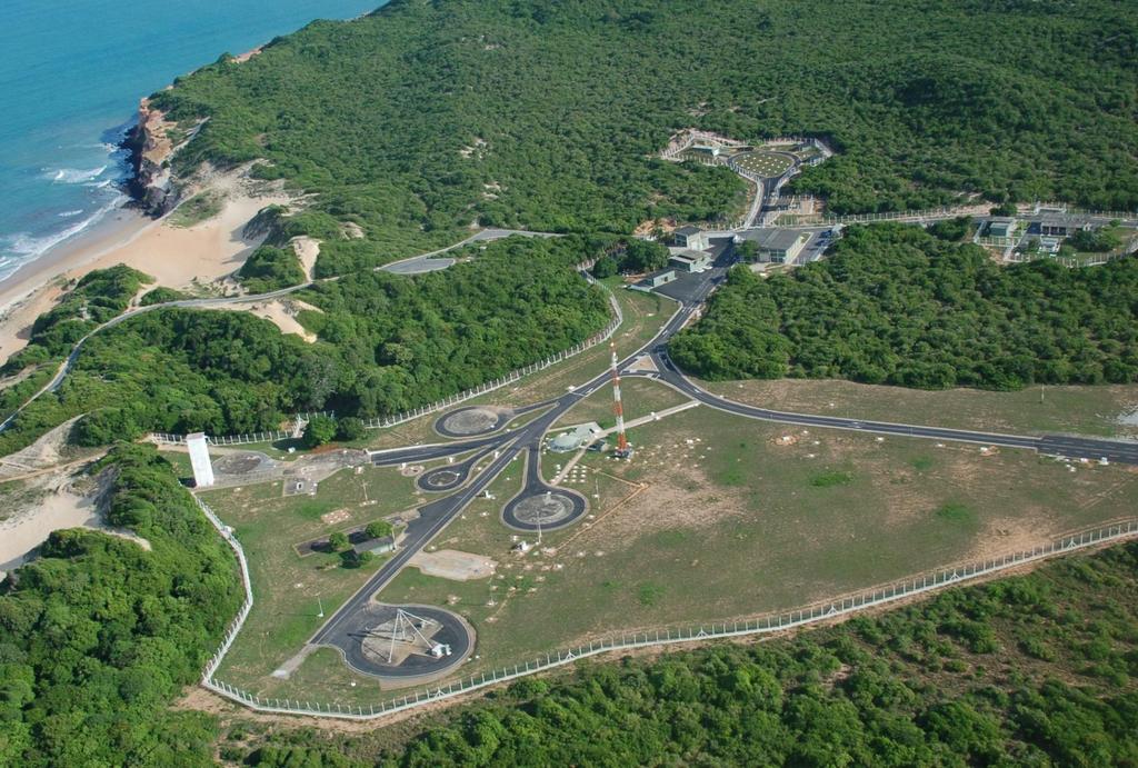 Vista aérea da Plataforma de