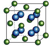24 tem oito íons de oxigênio como vizinhos mais próximos e como o oxigênio tem número de coordenação 4, cada íon de oxigênio possui quatro íons de cério (IV) como vizinhos, conforme Figura 10.