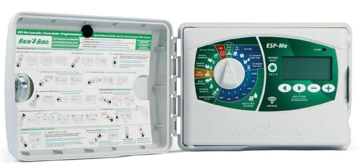 REGA ESPAÇOS VERDES - Programadores - 24V PROGRAMADORES DE INTERIOR E EXTERIOR MODULARES Série ESP-ME 4 Programas individuais com horas de arranque independente por programa.