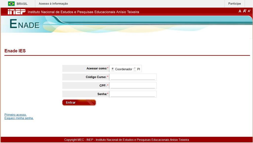 36 Permite gerar relatório por curso, em formato pdf, listando os alunos ingressantes e concluintes em situação regular junto ao Enade num determinado ano.