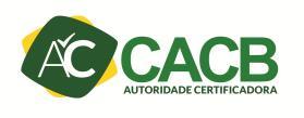 Política de Certificado de Assinatura Digital Tipo A1 da Autoridade Certificadora CACB