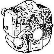 Especificações Técnicas MOTOR Modelo: Buffalo, a gasolina, 2 tempos, refrigerado a ar. Combustível: Mistura Gasolina+Óleo 2Tempos Cilindrada: 26 cc Vela de Ignição: Champion Potência Máxima: 0.9cv(0.