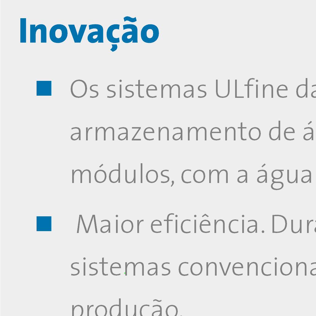 >> >> Bactéria 5 µm Bactéria 0,5 µm Bactéria 0,3 µm Poros da Membrana 0,02 µm Características