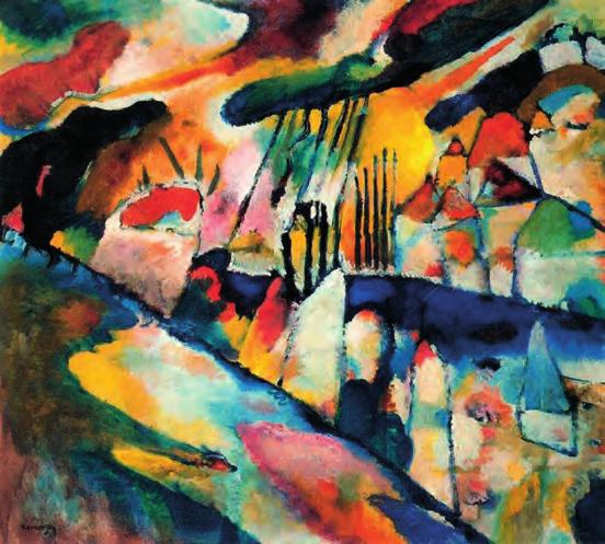 chuva, 1913, óleo sobre tela, 70 78 cm Compare as pinturas reproduzidas nas Figuras 3 e 4.