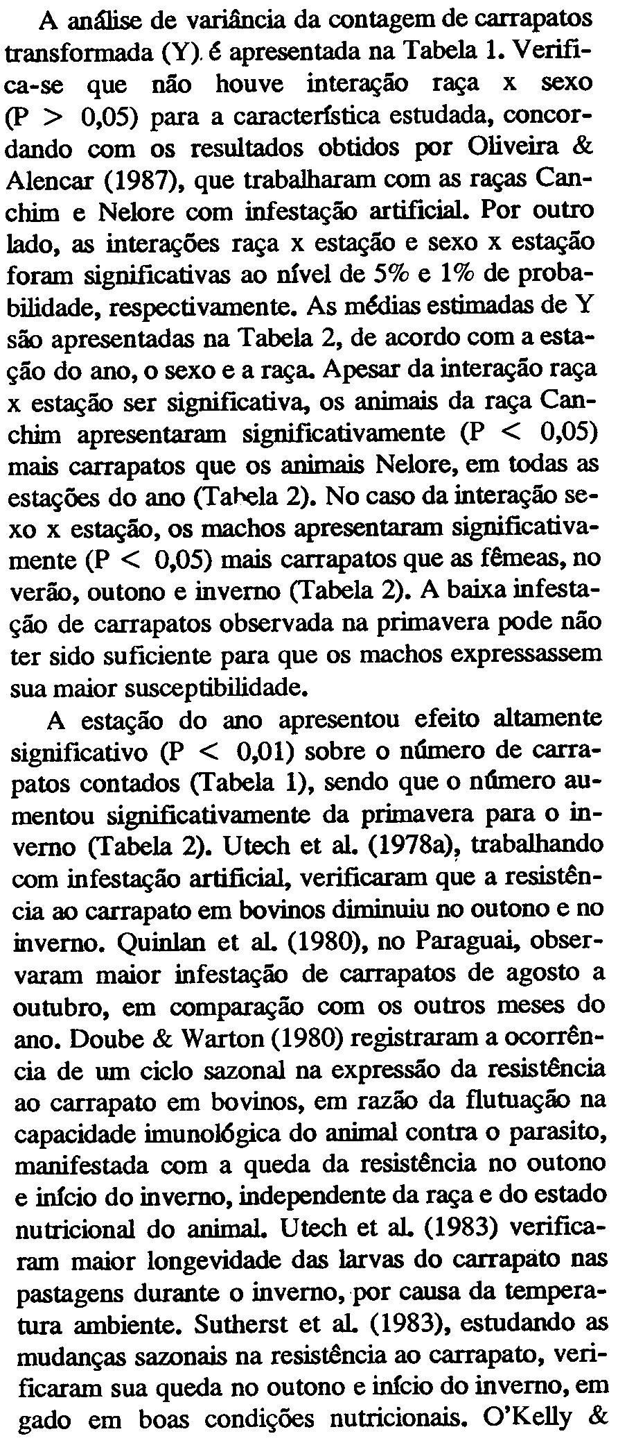 MATERIAL E MÉTODOS o trabalho foi desenvolvido na Unidade de Execução de Pesquisa de Âmbito Estadual (UEPAE) de São Carlos, da EMBRAPA, em São Carlos, SP, a 22~I' de latitude S, e 4725' de longitude