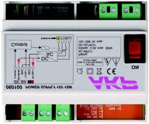 Alimentador de 15 Vcc 15 W 060100 Alimentador de 15 Vcc com 15 W. Alimentador para instalações até 5 comandos e centrais.