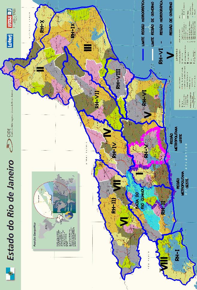 Figura 4 Regiões do estado do Rio de