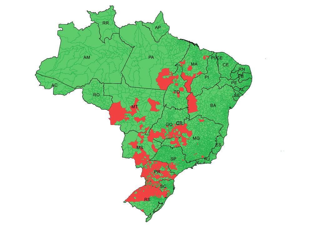 Evolução da resistência - Brasil A.