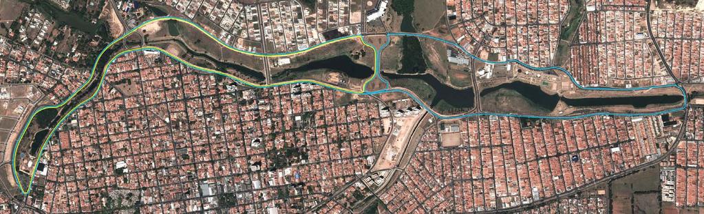 Mapa do Percurso Largada e Chegada Percurso Corrida