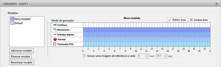 Gerenciand um Lcal Usand Mdels para Mdificar a Prgramaçã de Gravaçã A prgramaçã de gravaçã é cnfigurada usand mdels que dizem às câmeras que gravar e quand gravar.