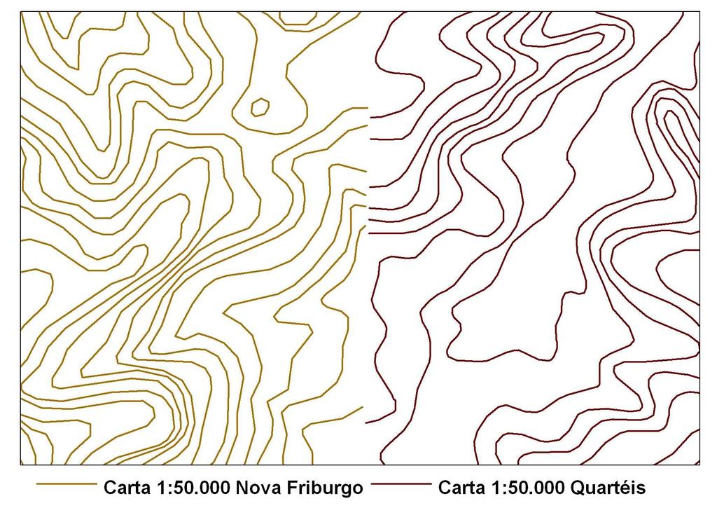 topográficas, na escala 1:50.