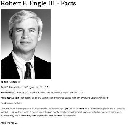 7. Procedimento de Engle-Granger em dois estágios Robert F.