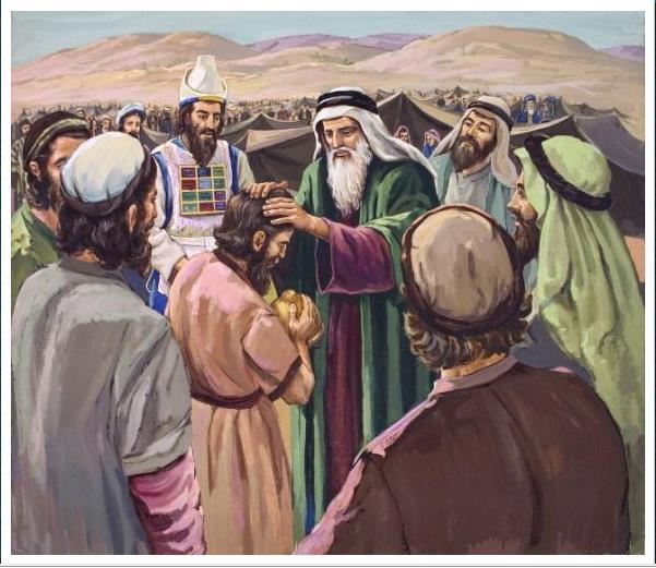 Novo Líder - Josué Moisés entrega o poder à Josué e dirige-se para o Monte Nebo