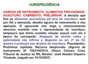 Lei nº. 11.804/2008 (Lei dos Gravídicos - LAG) Prestação de alimentos durante a gestação. Regras materiais e processuais. Aplicação supletiva de normas Processuais (art. 11 LAG) Lei de (Lei 5.