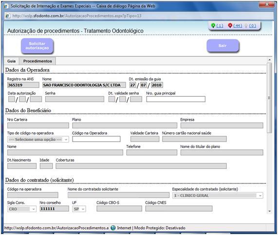 5.12 A auditoria do SFO irá verificar a solicitação para autorização ou não dos