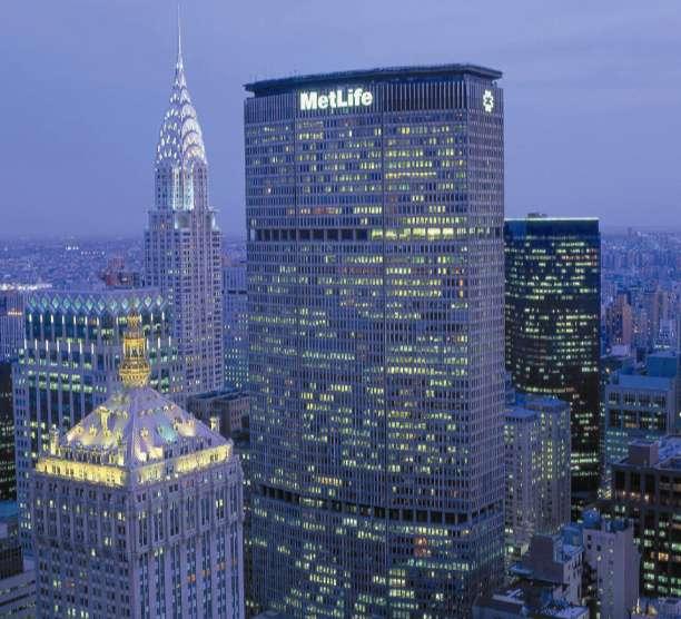 Através das suas subsidiárias e afiliadas, a MetLife mantém posições de liderança de mercado nos Estados Unidos, Japão, América Latina, Ásia Pacífico, Europa e Médio Oriente.