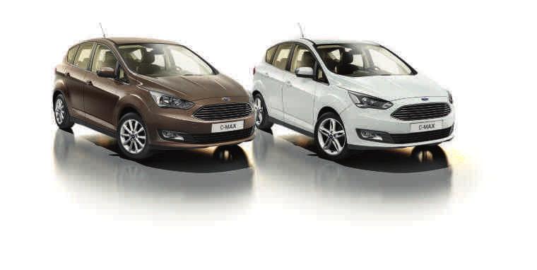 FORD C-MAX Collection Escolha o C-MAX certo para si Com todas as versões do C-MAX disponíveis tanto nas opções de modelo C-MAX com 5 bancos como no Grand C-MAX com 7 bancos existe sempre um Ford