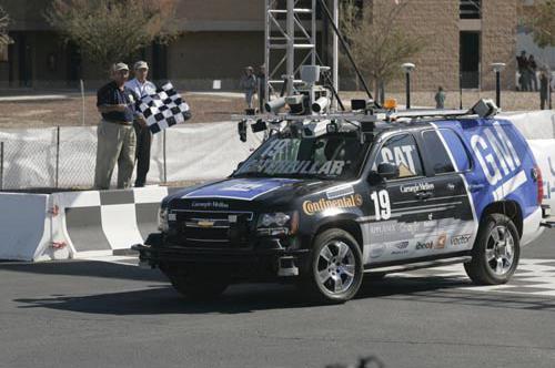 DARPA Urban Challenge Boss, the autonomous Chevy Tahoe that won