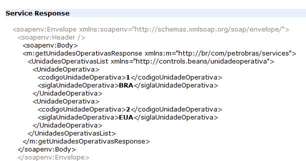 2 Invocação pelo cliente do método do serviço Ao executar o cliente invocando o método antigo com o serviço do provedor disponibilizando um novo método, não ocorreram erros.