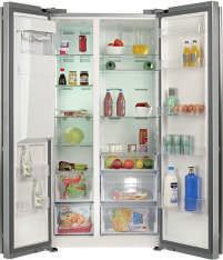 Impede a proliferação de microorganismos e evita que se produzam odores desagradáveis no interior do frigorífico. Este sistema mantém os alimentos frescos e saudáveis.