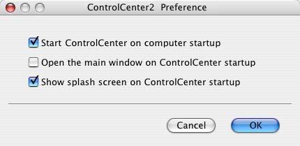 9 ControlCenter2 (Para utilizadores de Mac OS X 10.2.4 ou superior) Utilizar o ControlCenter2 (Para utilizadores de Mac OS X 10.2.4 ou superior) 9 O ControlCenter2 é um utilitário software que lhe permite aceder rápida e facilmente às aplicações utilizadas mais frequentemente.