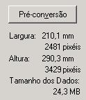 100 x 148 mm Postal 2 148 x 200 mm Personalizado (Ajustável pelo utilizador de 0,35 x 0,35 pol. a 8,5 x 14 pol. ou 8,9 x 8,9 mm a 215,9 x 355 mm.