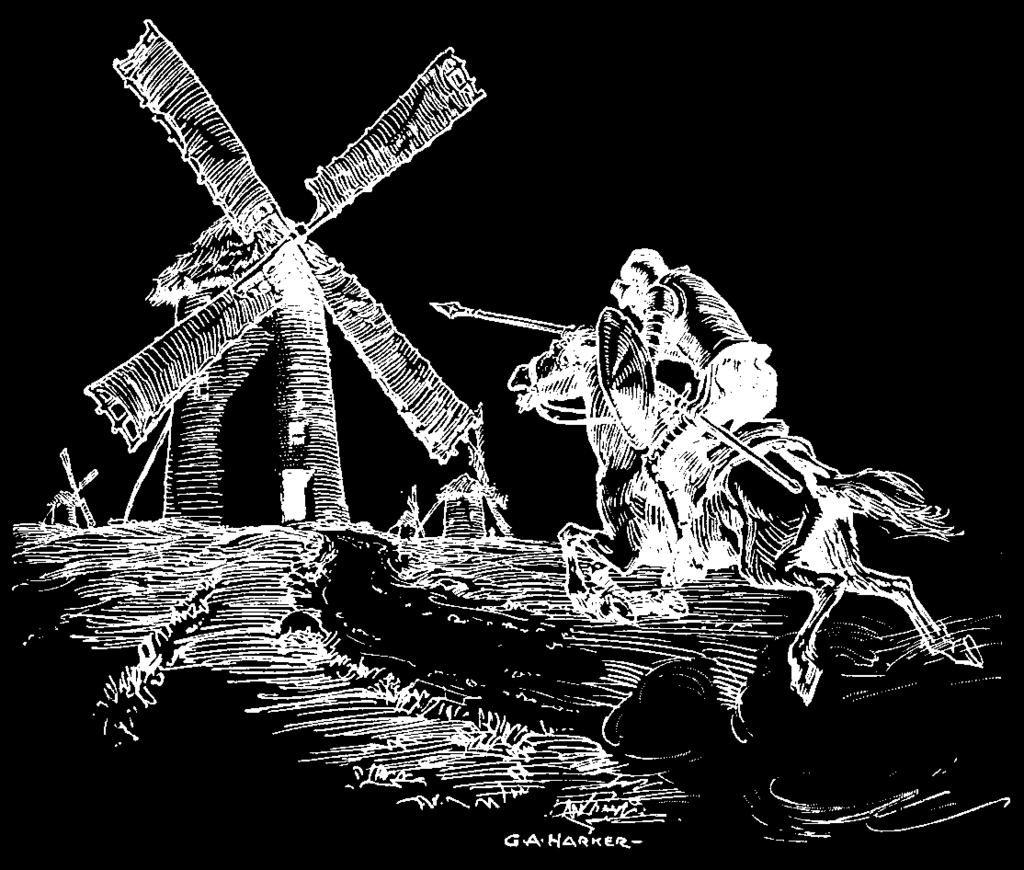 REDAÇÃO O texto a seguir traz como assunto principal o famoso Dom Quixote de la Mancha. Leia-os e responda às questões de 1 a 8.