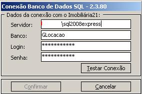 11- Informe o local que o Imobiliária está instalado. O aplicativo que deve ser informado é o de nome GLocacao.exe. 12- Assim que selecionar o caminho correto, clique em OK.