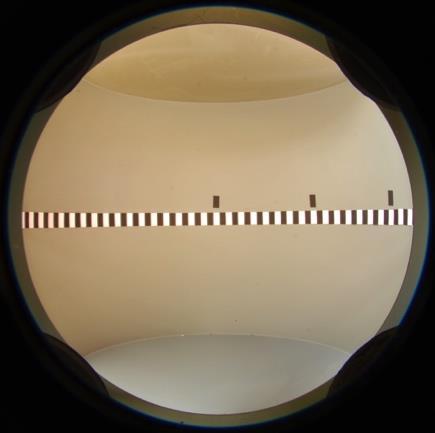 A Figura 4 mostra algumas imagens do cilindro construído com a câmera acoplada.