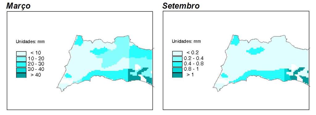 das produtividades (Quadro 17). Assim, segundo Almeida et al. (2000), apenas 25% dos furos têm caudais superiores a 1,4 l/s e menos de 50% acima de 1 l/s.