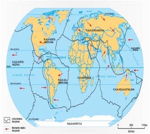 Deriva Continental e Placas