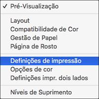 Elas podem ser acessadas selecionando Configurar página no menu Arquivo. 7.