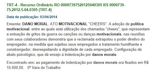 O assédio dentro da Empresa pode ocorrer de maneira institucionalizada ou pela completa omissão de controle sobre o comportamento dos empregados no ambiente de trabalho.