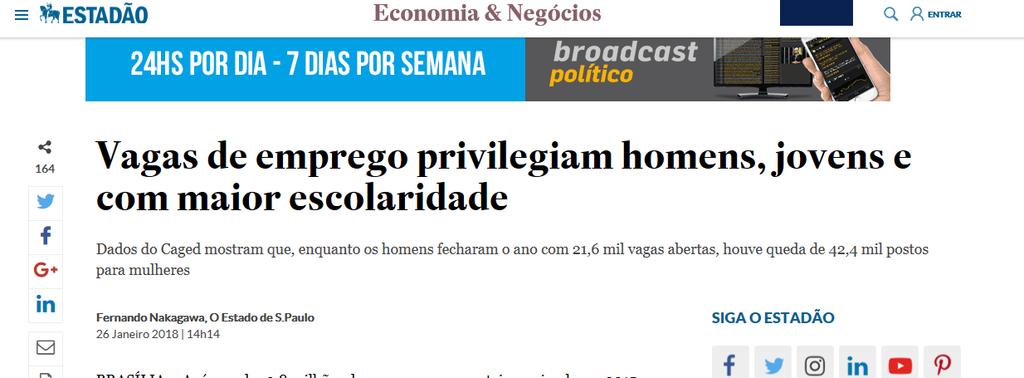 Prazos e metas impossíveis; Gestão focada em medo e ameaças; Preferências explícitas por homens; Políticas de controle de natalidade; Câmeras