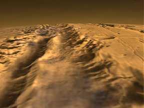 homenagem à sonda Mariner 9 Os canyons extendem-se