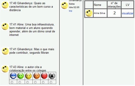 Tela do MOODLE