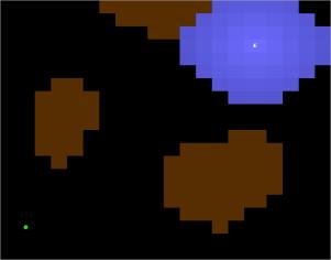 Azul (repulsão = Obstáculo) Amigo: Time Vermelho (atração = destino) Potential Fields in Games: http://aigamedev.