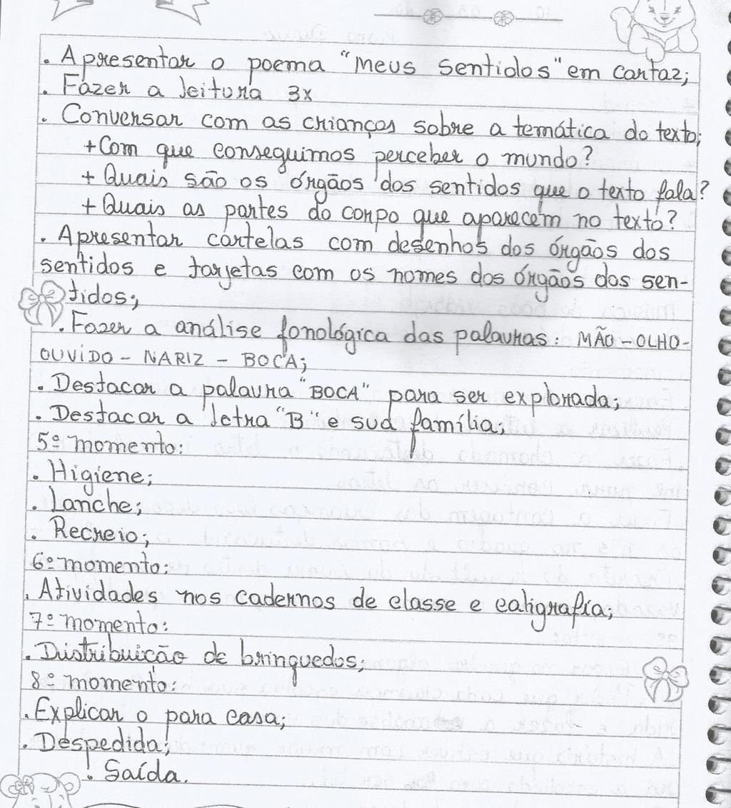 110 FIGURA 07: Modelo de plano de aula (Professora Alecrim). 2015. (Parte II) Fonte: Teresina. SEMEC, 2015.