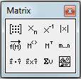 7. Operações com Matrzes Para realzar operações com Matrzes precsaremos da barra de ferramentas Matrx.